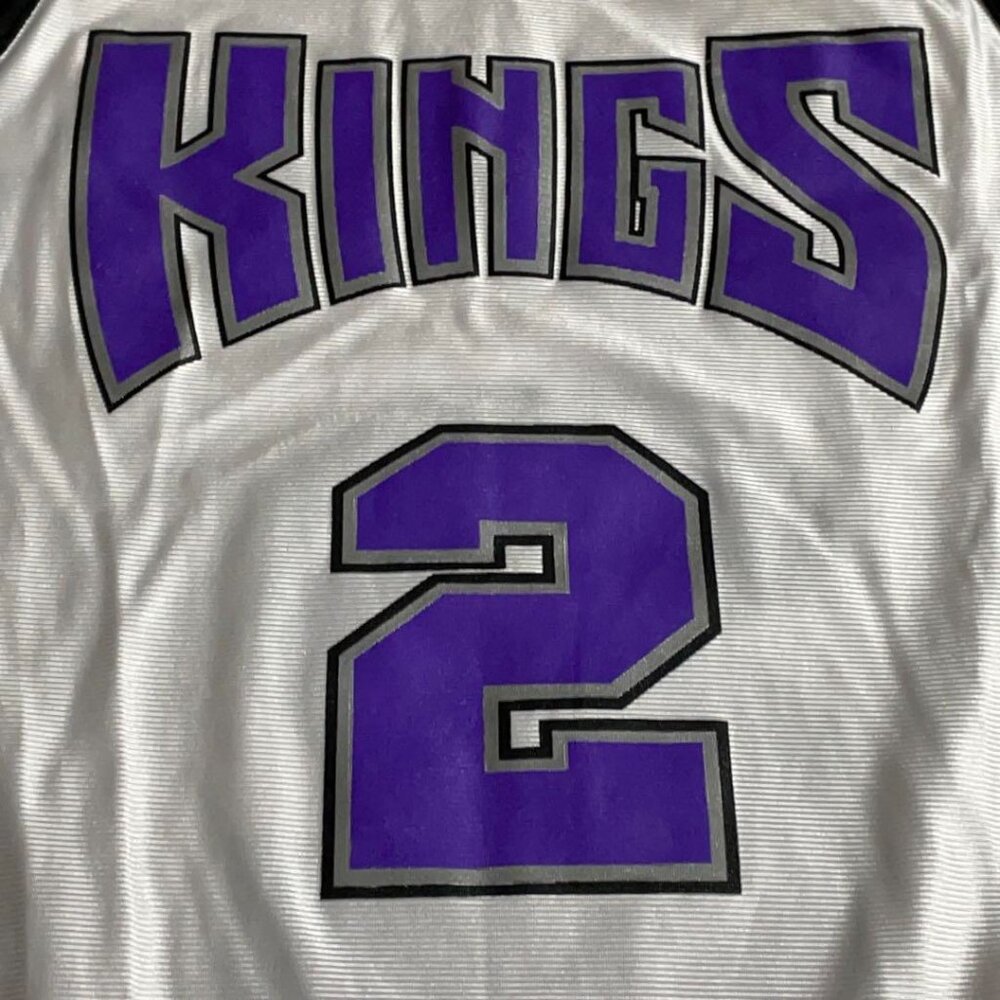 Champion - Sacramento Kings Mitch Richmond vtg jersey (1998) RARE Ribbed Home 40 - Picture 4 of 6